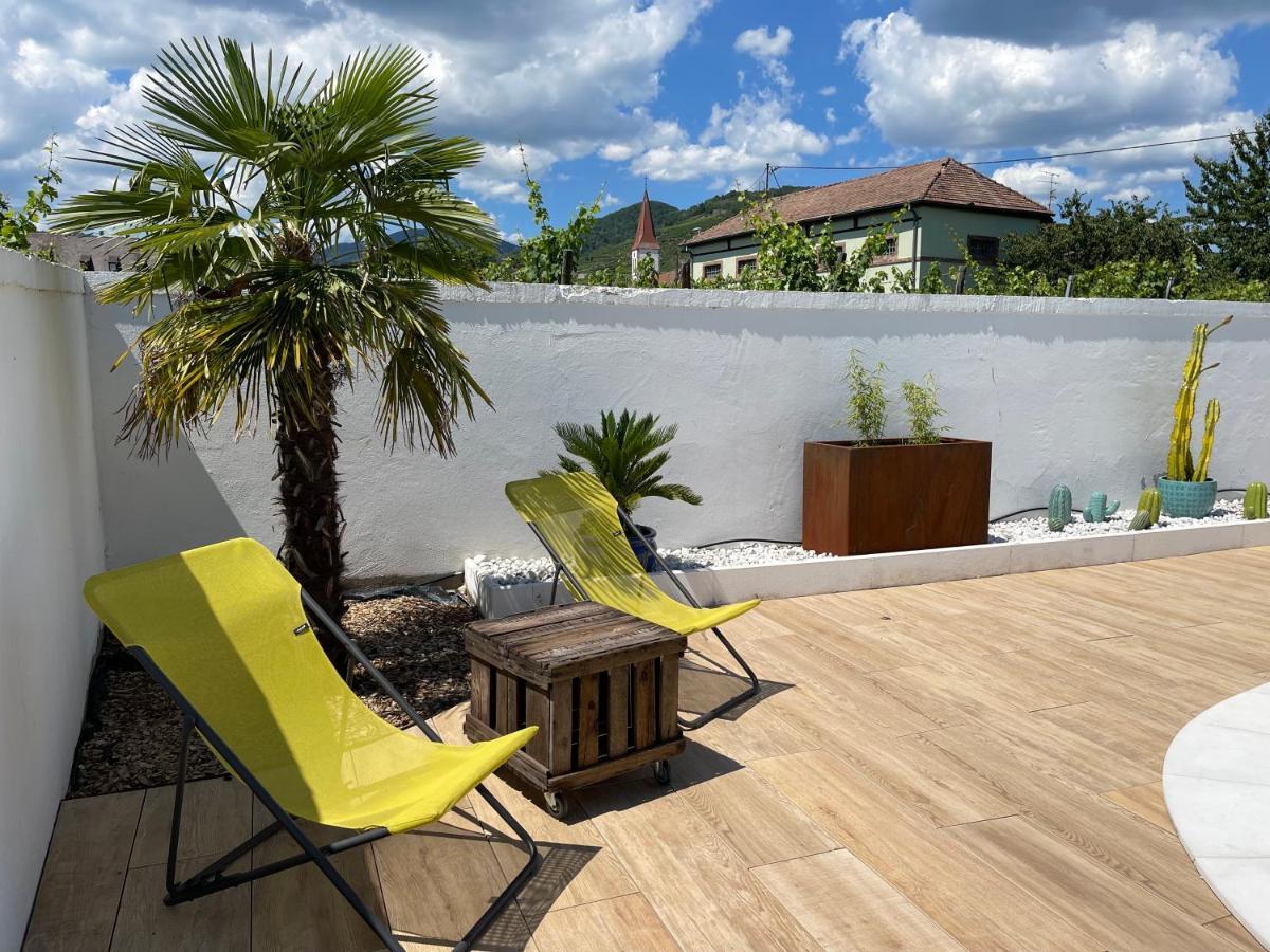 Alsacebnb - Gite 12 Personnes Dans Le Vignoble - Piscine Privee & Spa Ammerschwihr Exterior photo